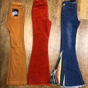 Aztec Jean bell bottoms